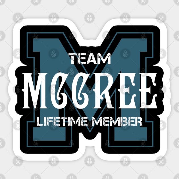 Team MCCREE Lifetime Member Sticker by HarrisonAlbertinenw